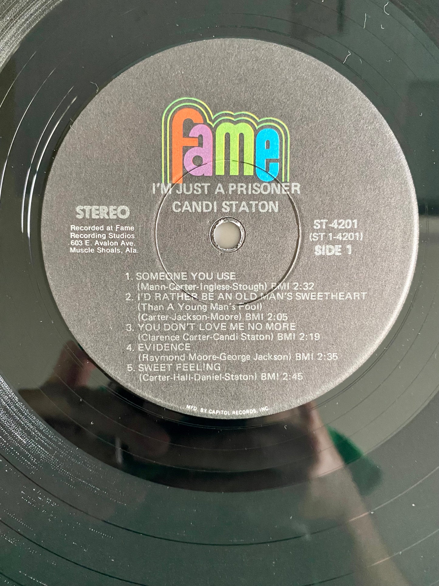 Candi Staton - I'm Just A Prisoner (LP, Album, Win). FUNK
