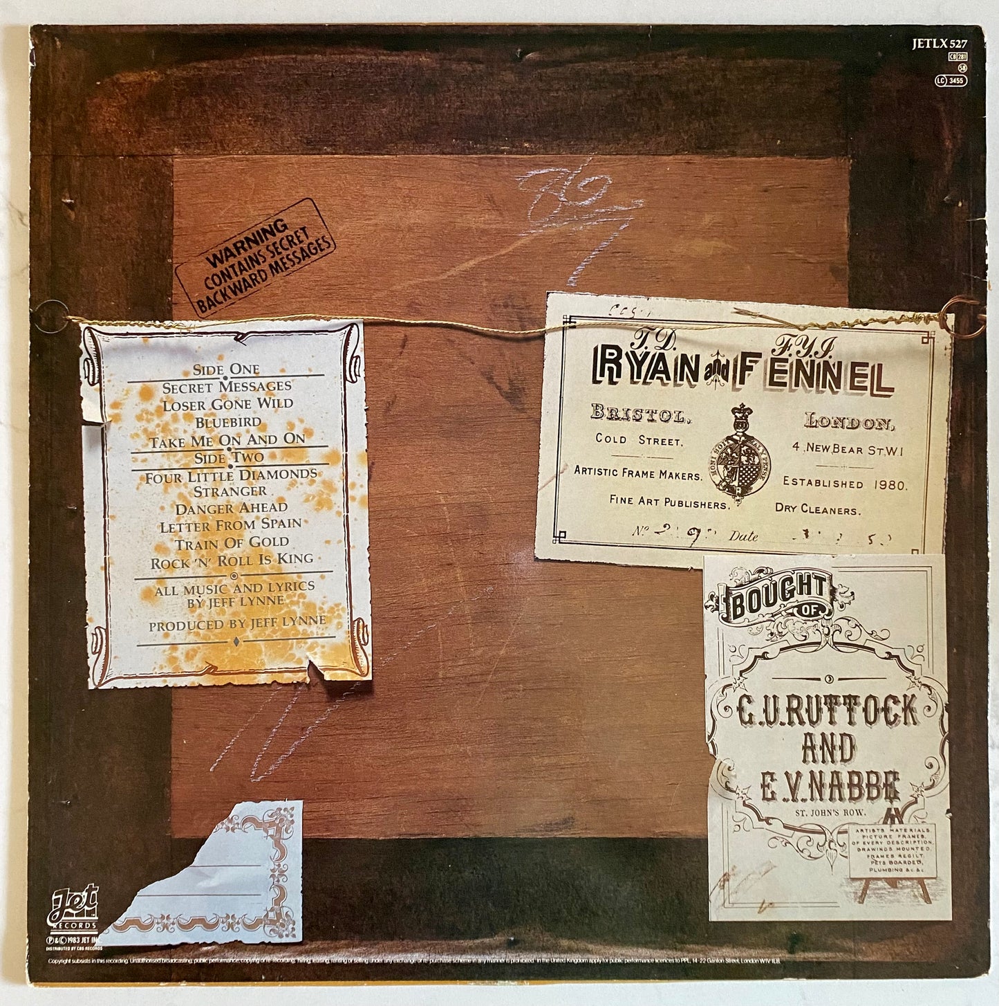 Electric Light Orchestra - Secret Messages (LP, Album). ROCK