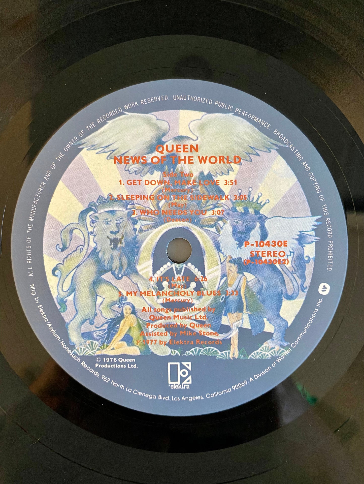 Queen - News Of The World = 世界に捧ぐ (LP, Album, Gat). ROCK