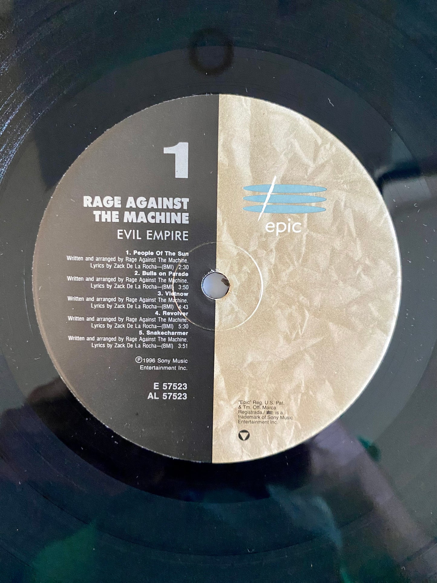 Rage Against The Machine - Evil Empire (LP, Album). ROCK