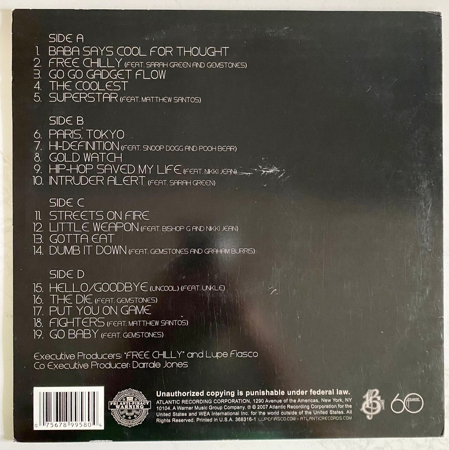Lupe Fiasco - Lupe Fiasco's The Cool (2xLP, Album). HIP-HOP