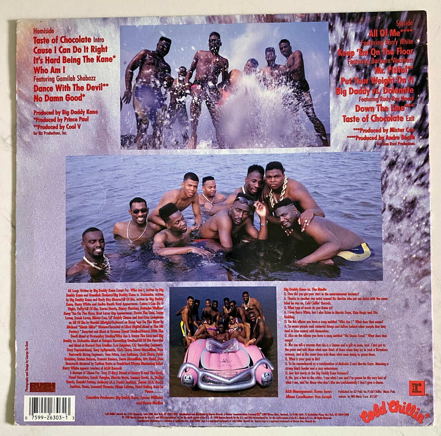 Big Daddy Kane - Taste Of Chocolate (LP, Album). HIP-HOP