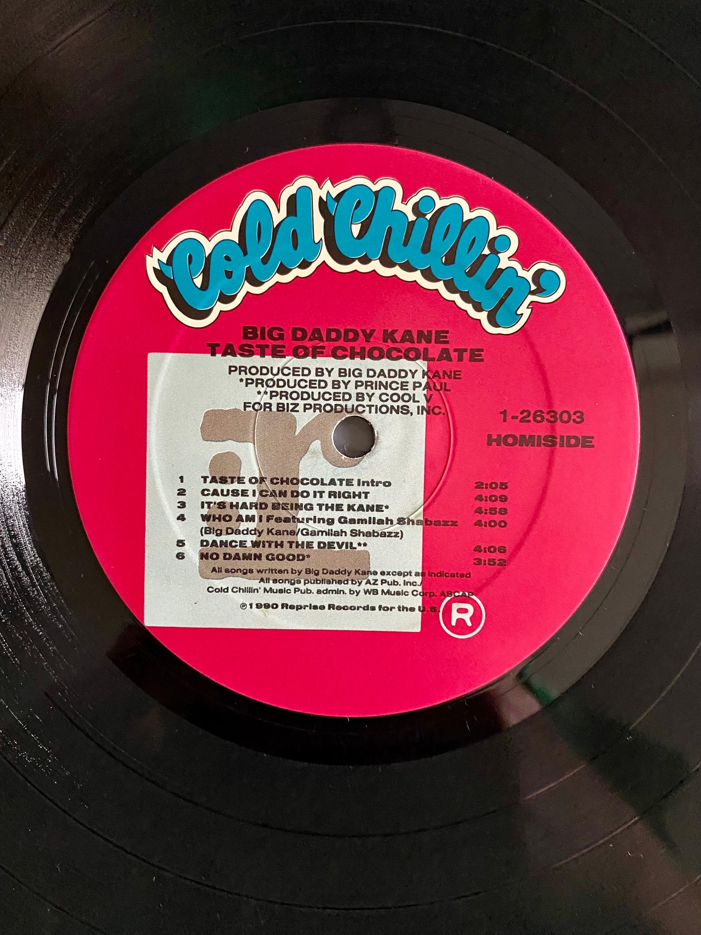 Big Daddy Kane - Taste Of Chocolate (LP, Album). HIP-HOP