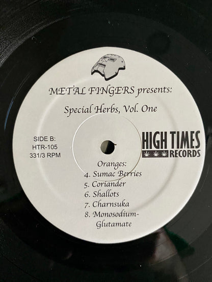 Metal Fingers - Special Herbs, Vol. 1 (LP, Ltd). HIP-HOP