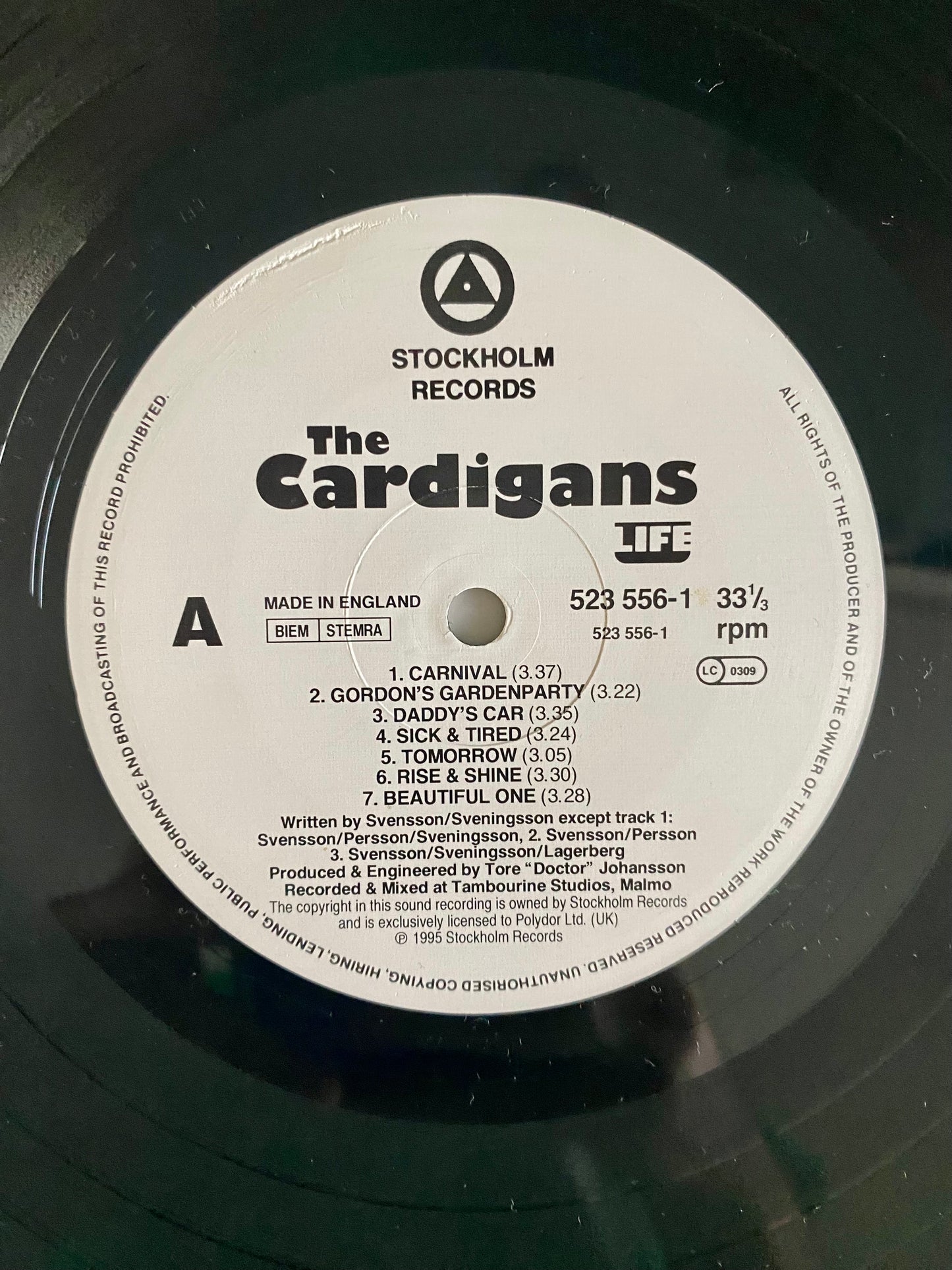 The Cardigans - Life (LP, Album). POP