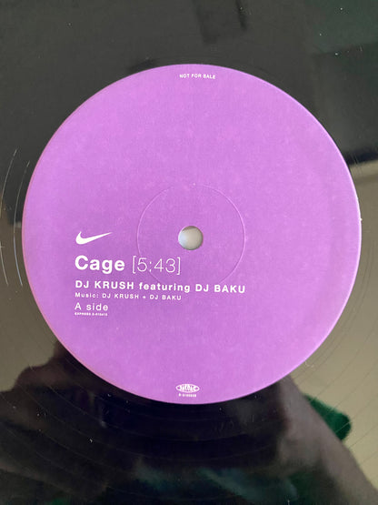 DJ Krush - Cage (12", Ltd, Promo). ELECTRONIC