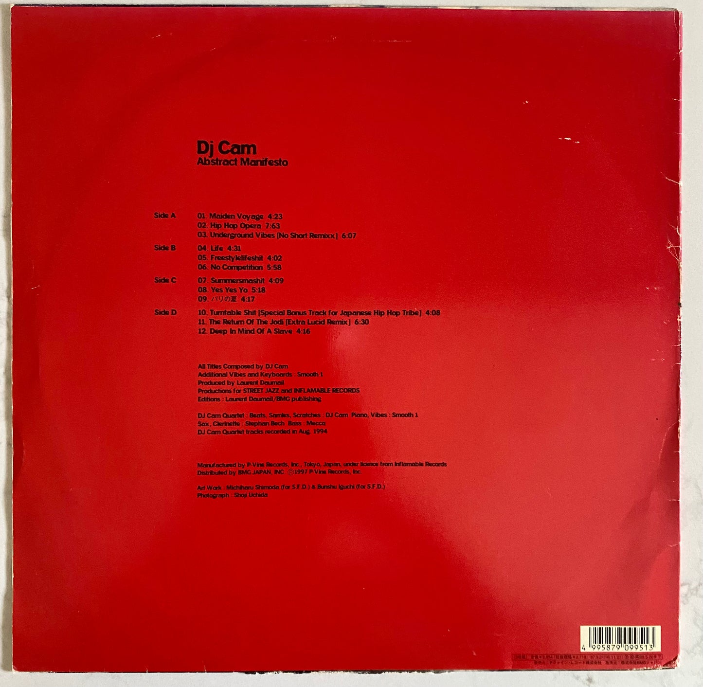 DJ Cam - Abstract Manifesto (2xLP, Album). ELECTRONIC